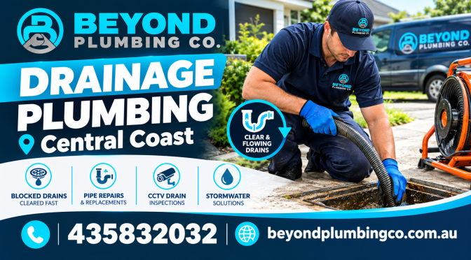 Emergency Drain Plumber in Central Coast: What to Do Before We Arrive